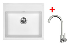 Sinks SOLO 560 Milk + ARCO celonerezová 